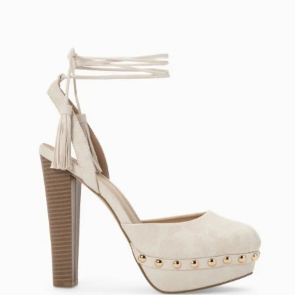 Maya Ankle Tie Heeled Sandal - Picture 4 of 5